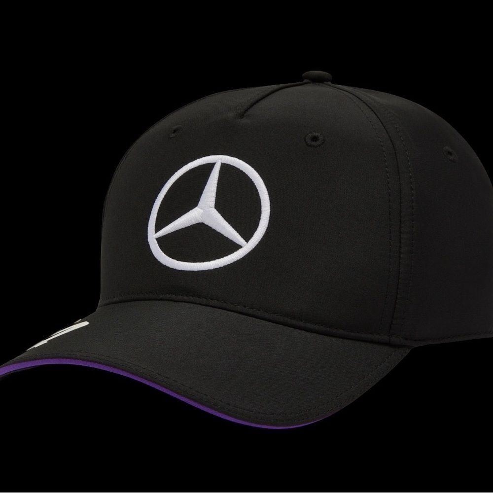 Youth Black Mercedes-AMG Petronas F1 Team Replica Driver Cap